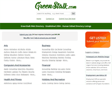 Tablet Screenshot of greenstalk.com